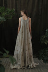 Mutedance 24 Spring/Summer Printed Long Skirt MD-MD24SS06-CELADON PM135